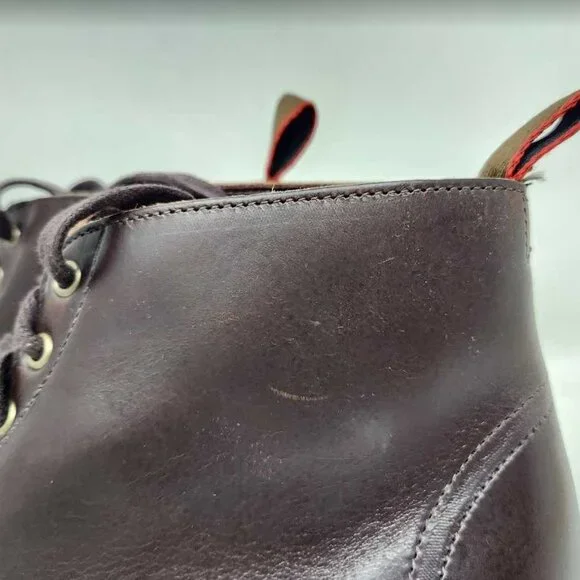 Men's 8 3E Allen Edmonds Patton weatherproof oxford bootsbrown 8 X-Wide